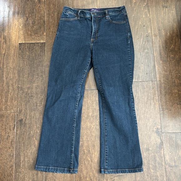 NYDJ Marylin Straight Leg Dark Wash Jeans - Picture 6 of 11